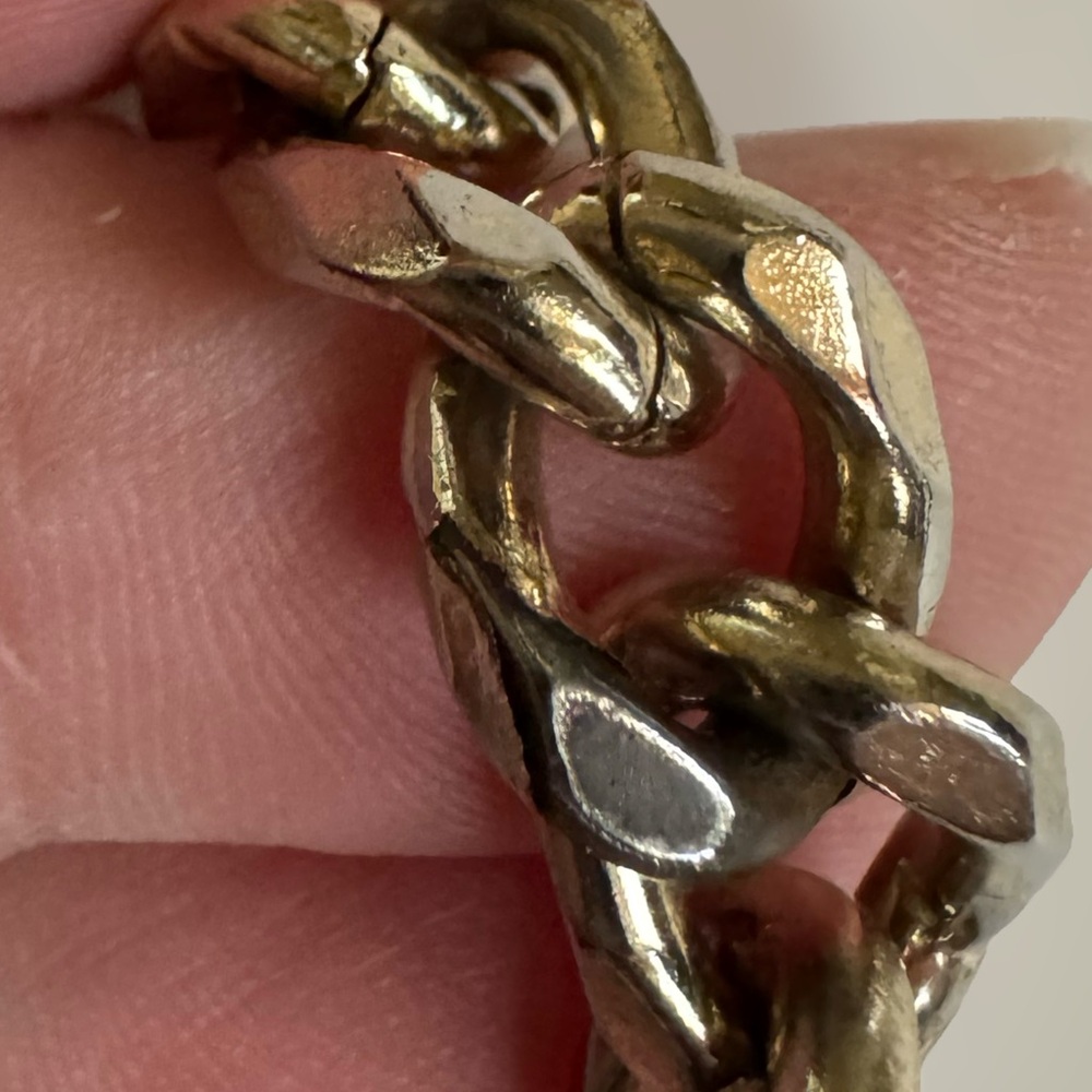 Vintage Lancaster Brown Leather Python Snakeskin … - image 8